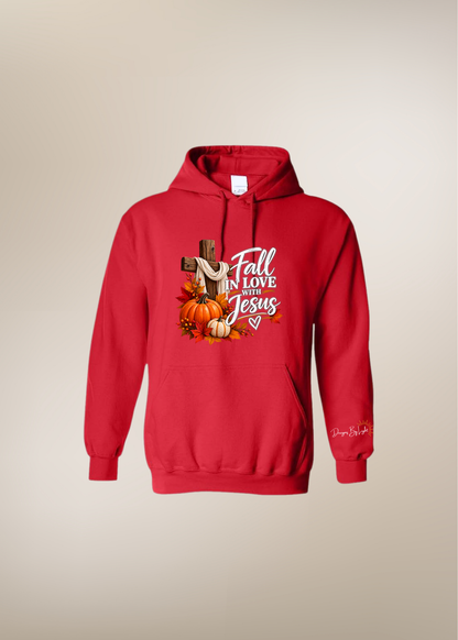 Fall in Love with Jesus Hoodie