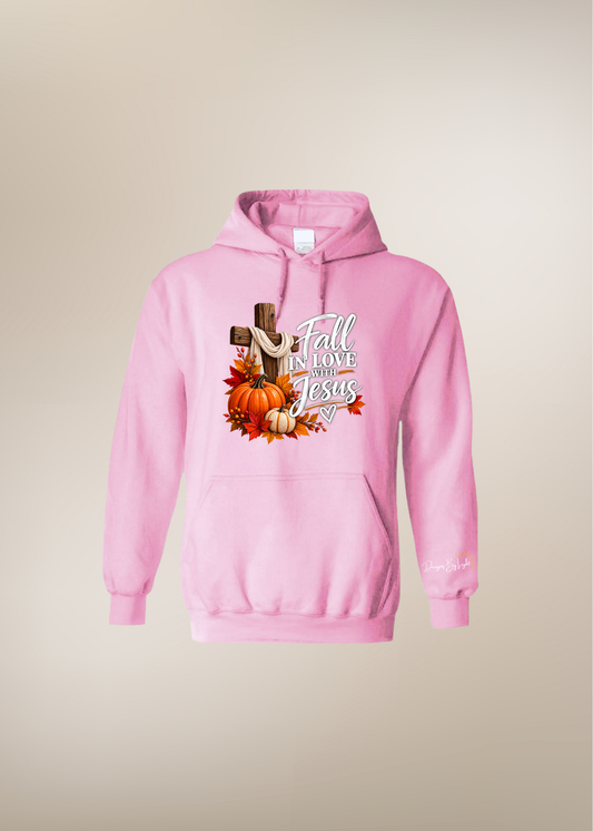Fall in Love with Jesus Hoodie