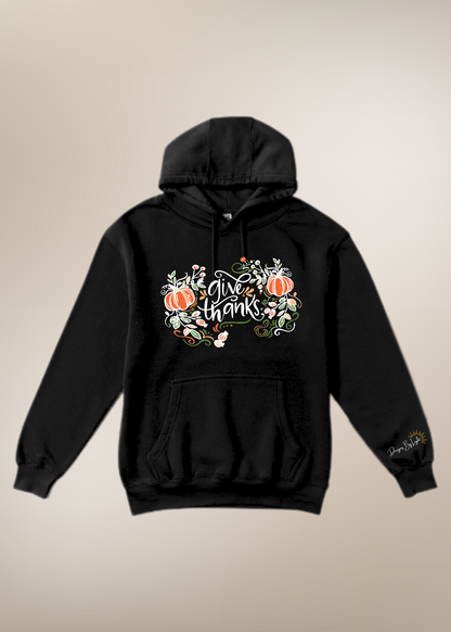 Give Thanks Hoodie | Bright