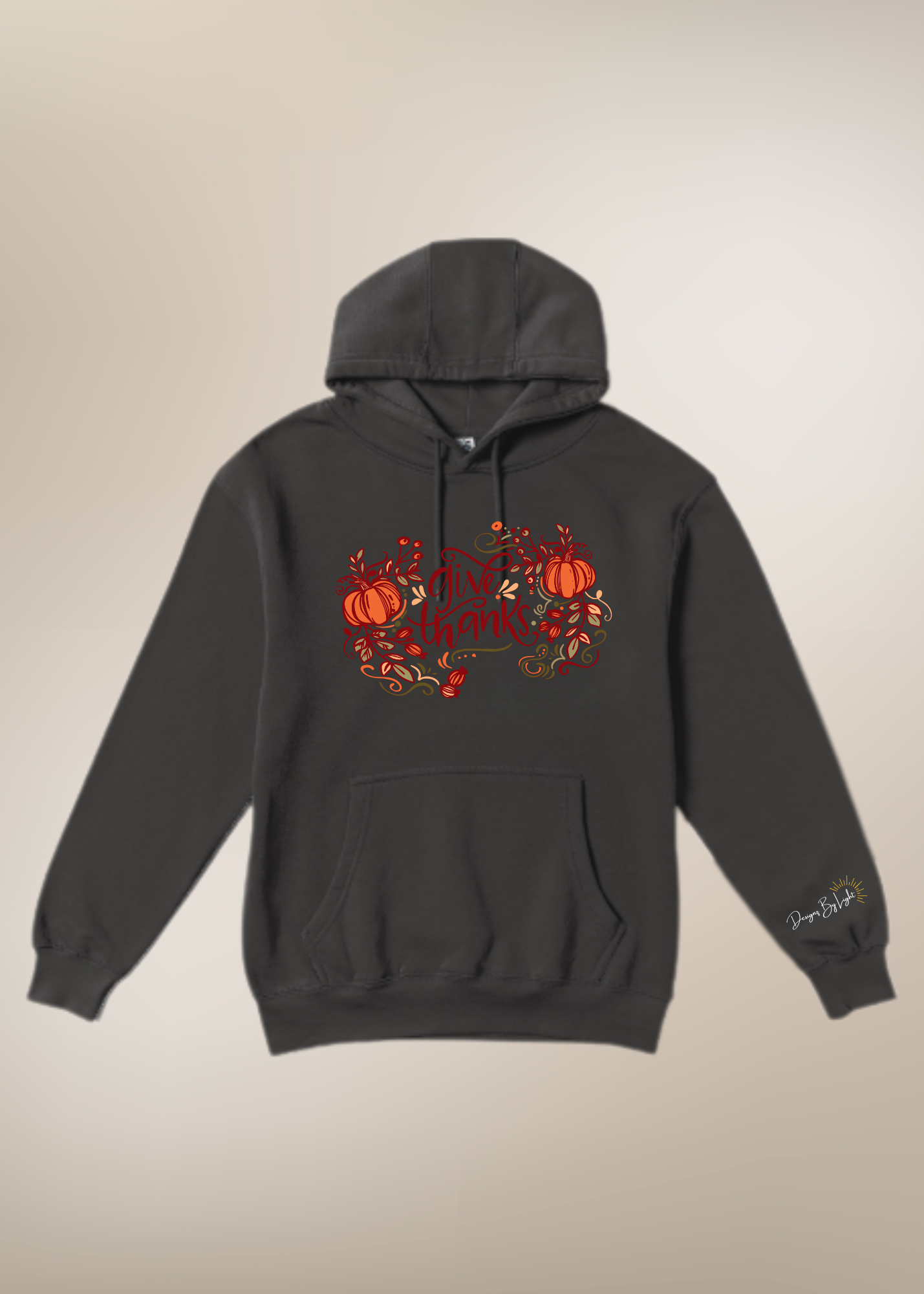 Give Thanks Hoodie | Warm