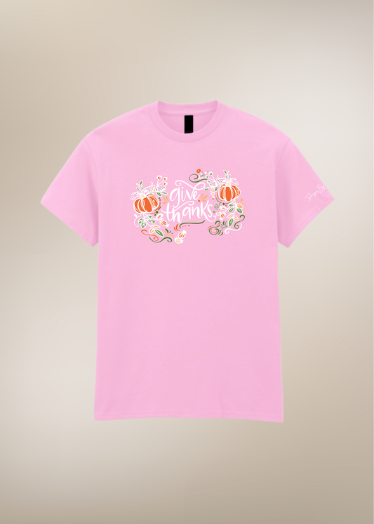 Give Thanks T-Shirt | Bright
