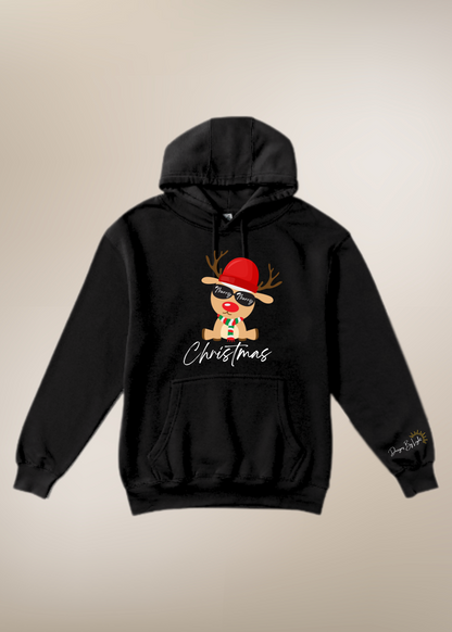 Merry Christmas Reindeer Hoodie