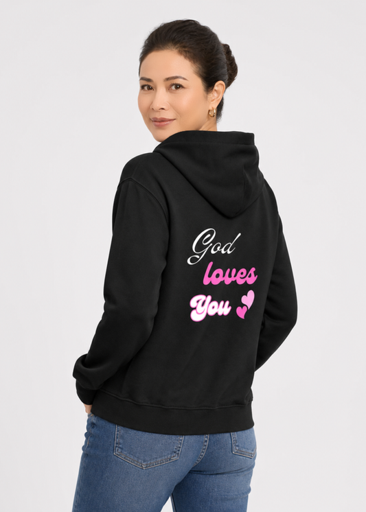 Smile, God Loves You Hoodie