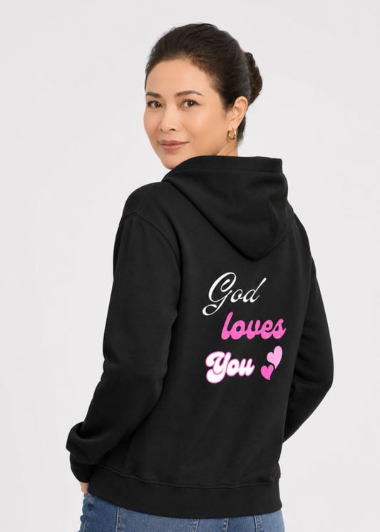 Smile, God Loves You Hoodie